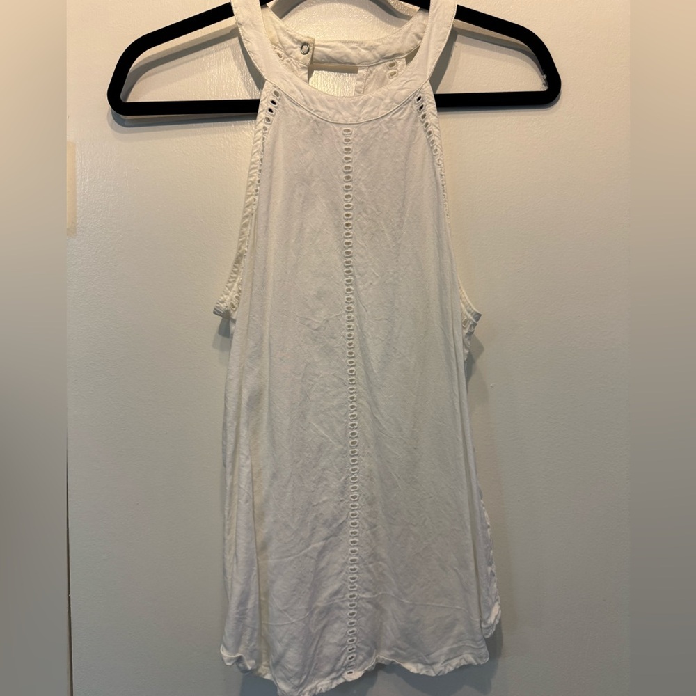 Cloth & Stone Ivory Sleeveless top size xs